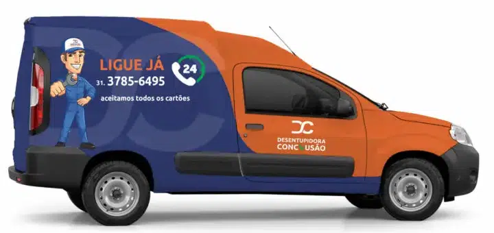 carro de desentupidora em bh