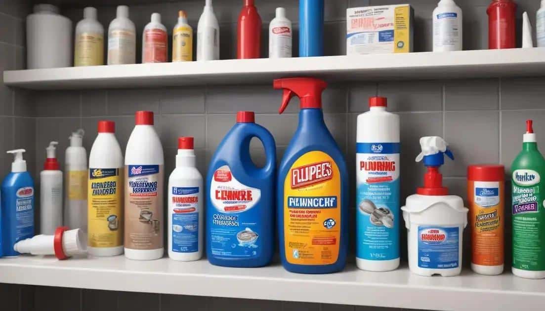 Os melhores produtos para desentupir canos